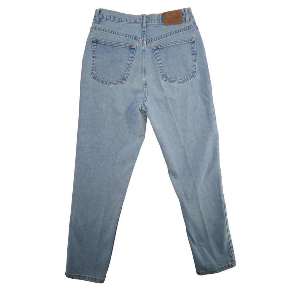 F. by Faconnable Vintage High-Waisted Light Wash Jeans – Women’s Size 14 - Picture 9 of 12